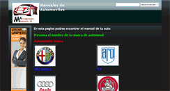 Desktop Screenshot of manualesdeautomoviles.com